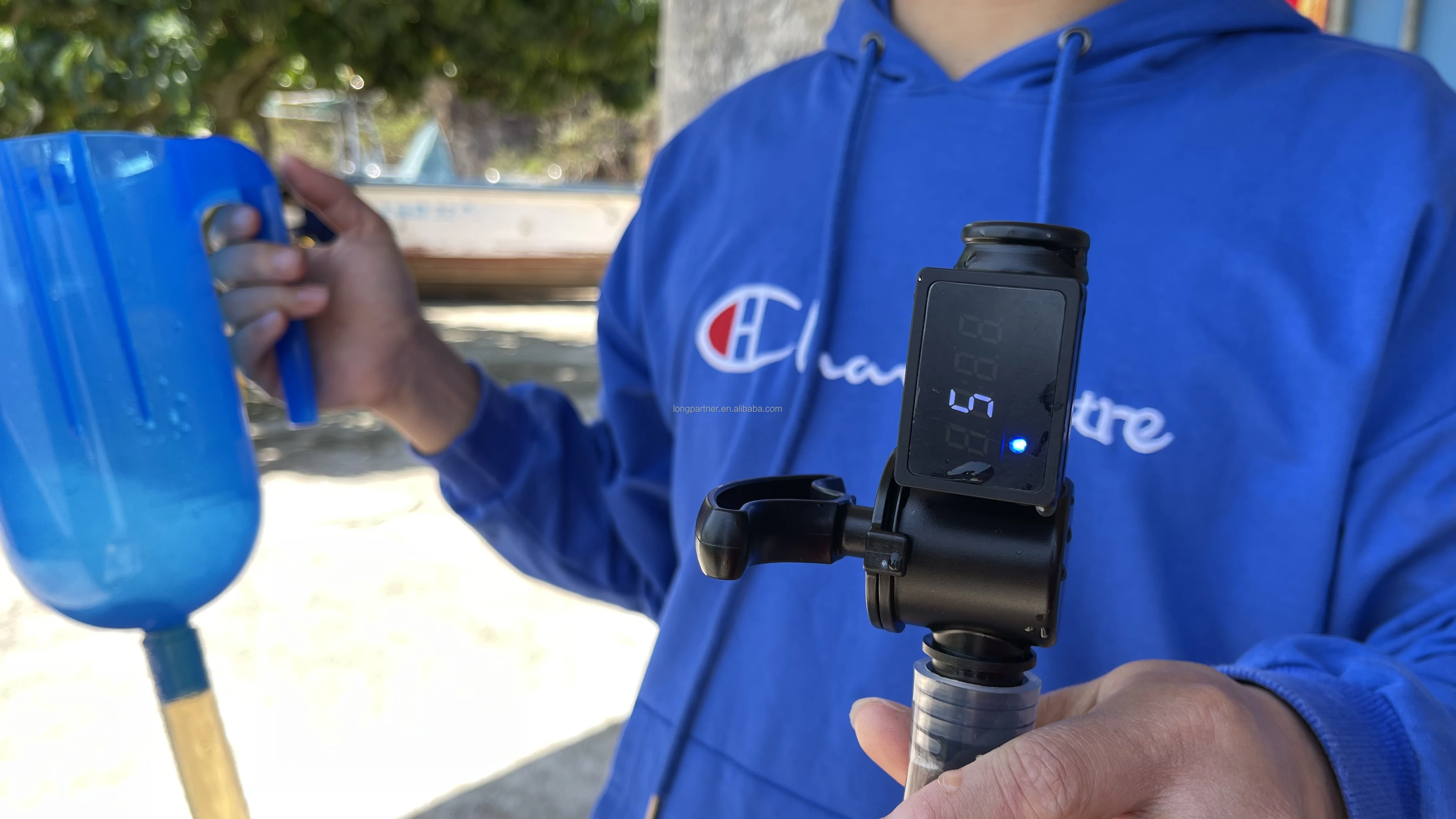 Timer Beer Funnel Drinking Dispenser,Speed Shotgunning Party Tool