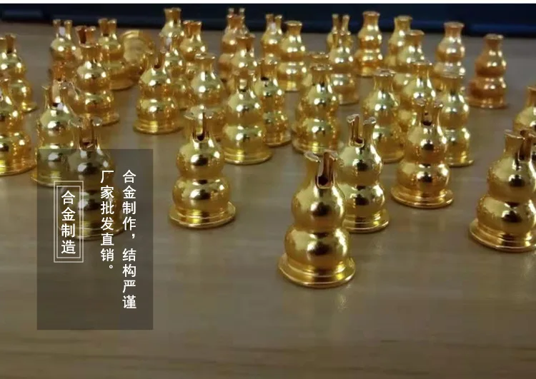 Hot Sale strict structure alloy gourd incense stick holder brass incense holder