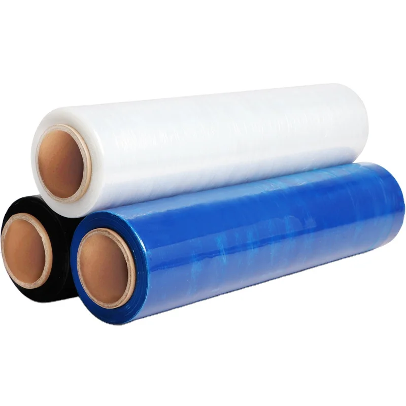 Factory Price Wholesale High Quality PVC/PE Transparent plastic packing stretch film