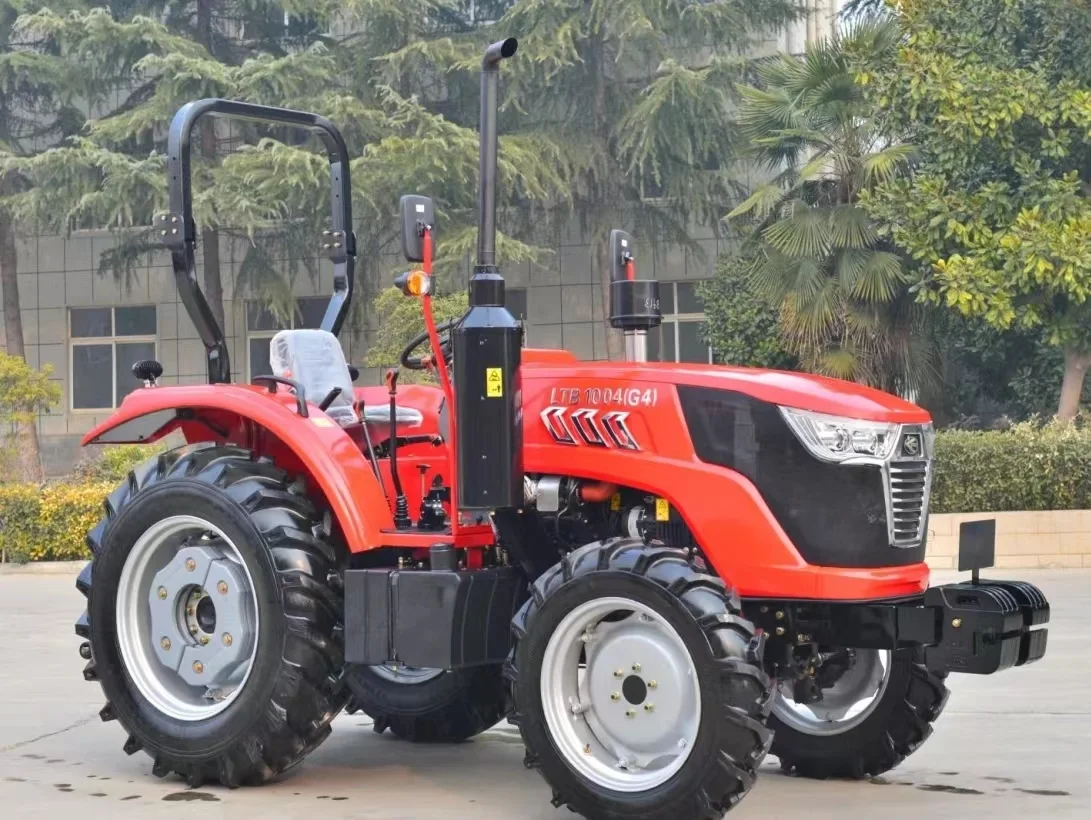 1OOHP высокой мощности 4WD колесный трактор LTB1004 сельскохозяйственный для продажи