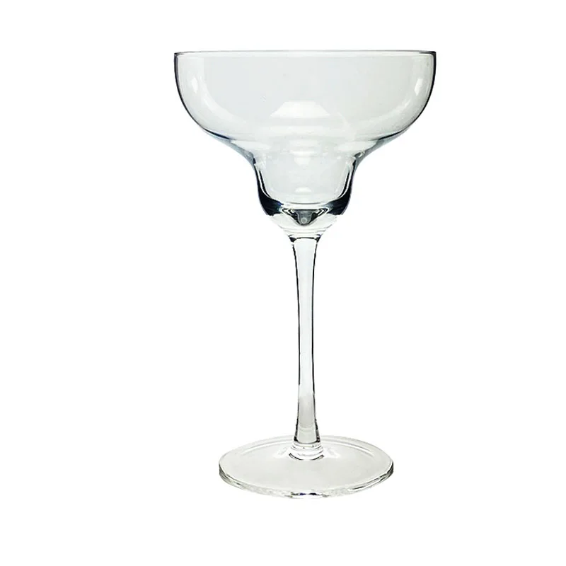 Wholesale High quality Handmade Mouthblown Whisky Margaret Martini Goblet Wine Fancy Unique shape Crystal Glass Dessert Cup