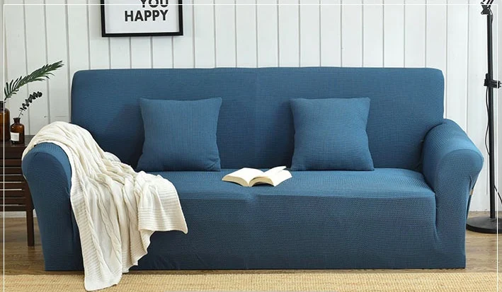 Simple Breeze Three People Seat Stretch Sofa Cover Home Clothing 6 Colors Sofa Cover Wholesale