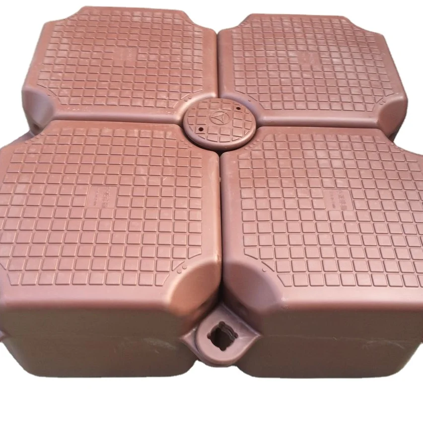 Plastic Floating Jetty modular floating pontoon dock bridge walking platform