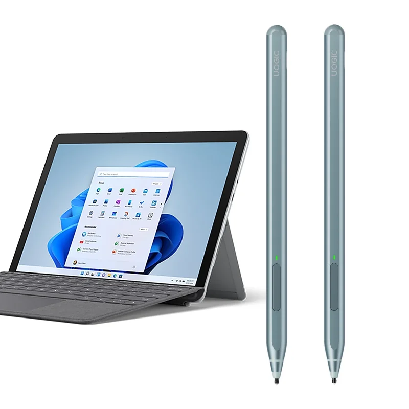 Uogic Rechargeable Drawing Compatible Touch Screen Magnetic Surface Pen 4096 Pressure Tablet Surface Stylus Pencil