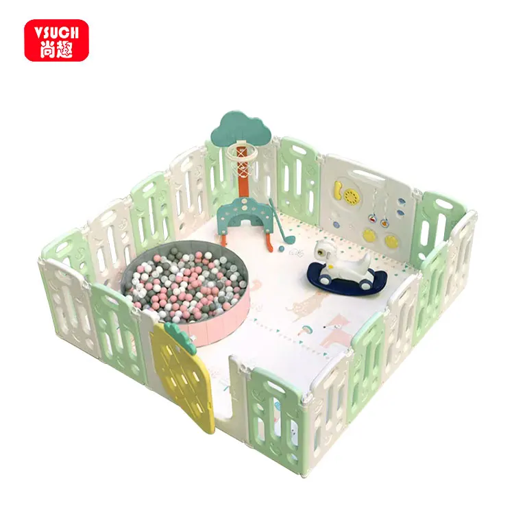 Cheap New Design playpen Baby Play Pen Safety Fence Manufacturer Child Play Yards