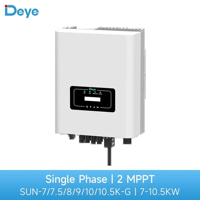 Deye Single Phase 2 MPPT 7000W 7500W 8000W 9000W 10000W 10500W Solar Inverter