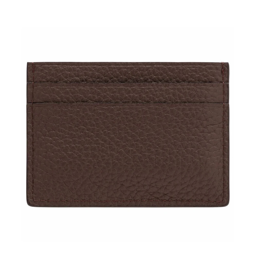 Hot Sale Simple Classic Design Wholesale Handmade Business Different Leather Combination Pure Leather Made Card Holder