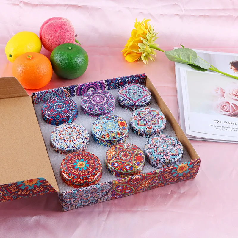 Soy wax wholesale luxury scented candle gift set tin cans candles home fragrance aromatherapy candle