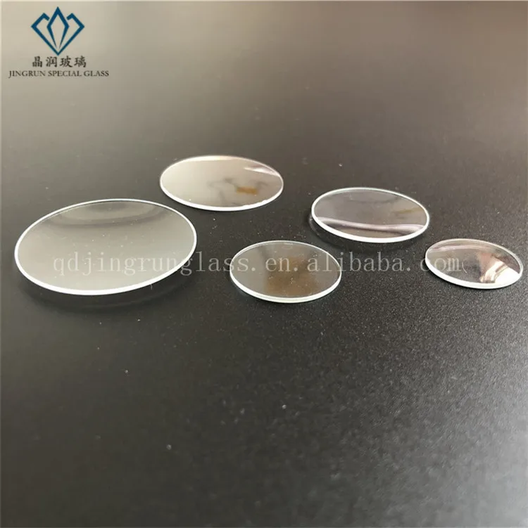 OEM оптовая продажа наручные часы стекло Двойной Купол сапфир минеральный кристалл