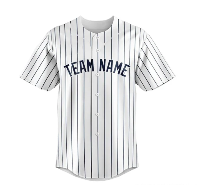 Mens cheap OEM custom white with black pipings 100% polyester coolmax sublimated print short sleeves baseball jersey shirt