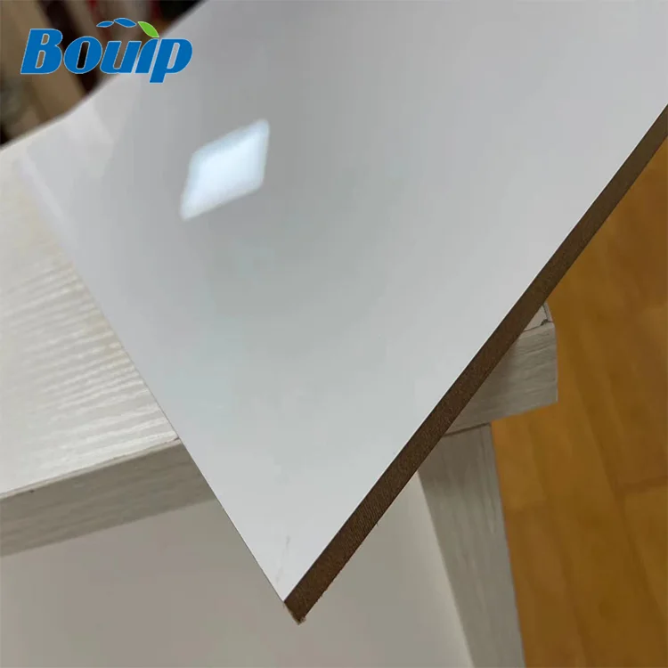 Hot Sale OEM & ODM 1220*2440*18mm Fibreboard Melamine Surface E0 E1 Glue From China Factory