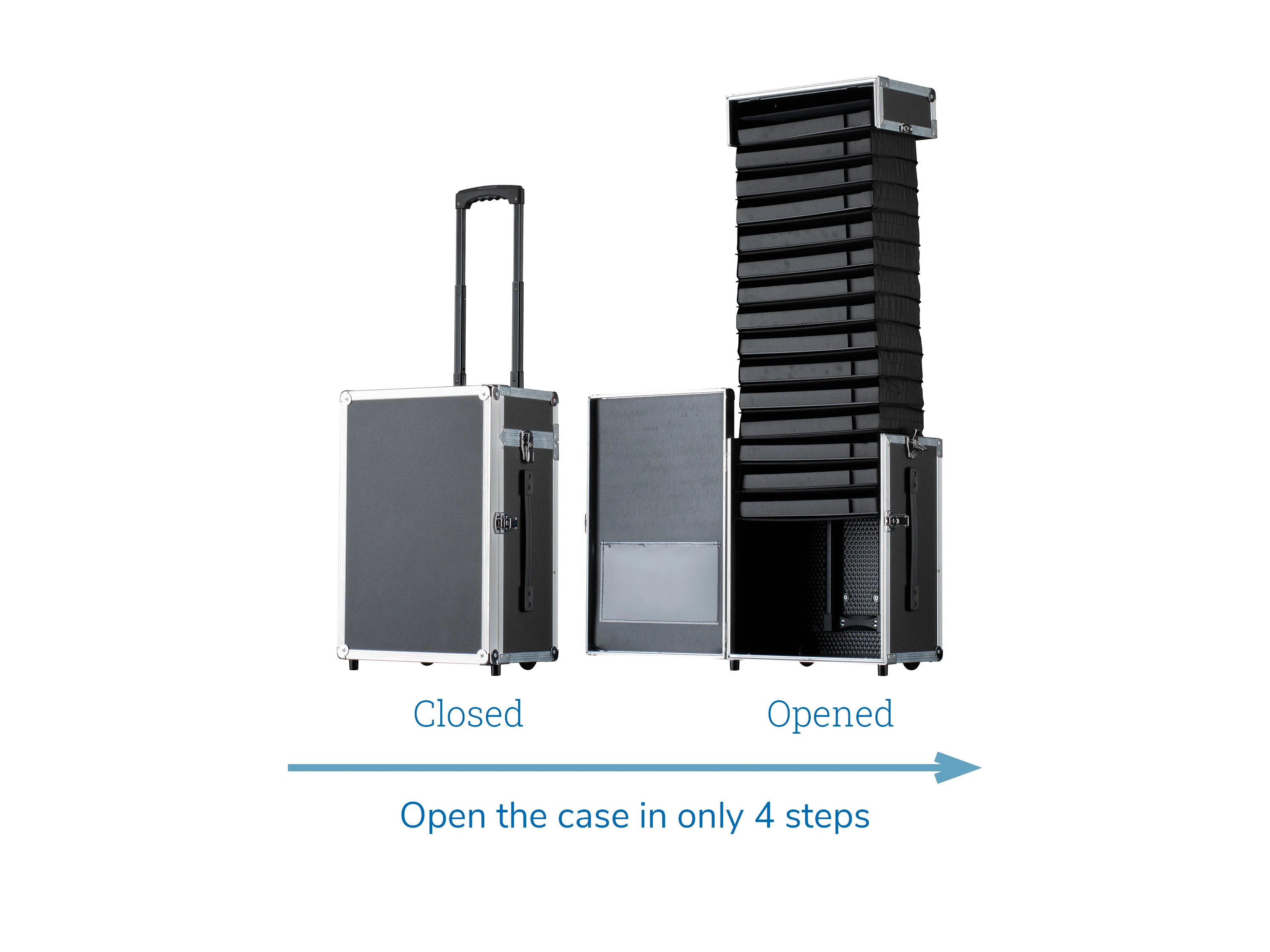 Pull up custom suppliers 25L optical frame hand bag display storage drawer cabinet box glasses suitcase