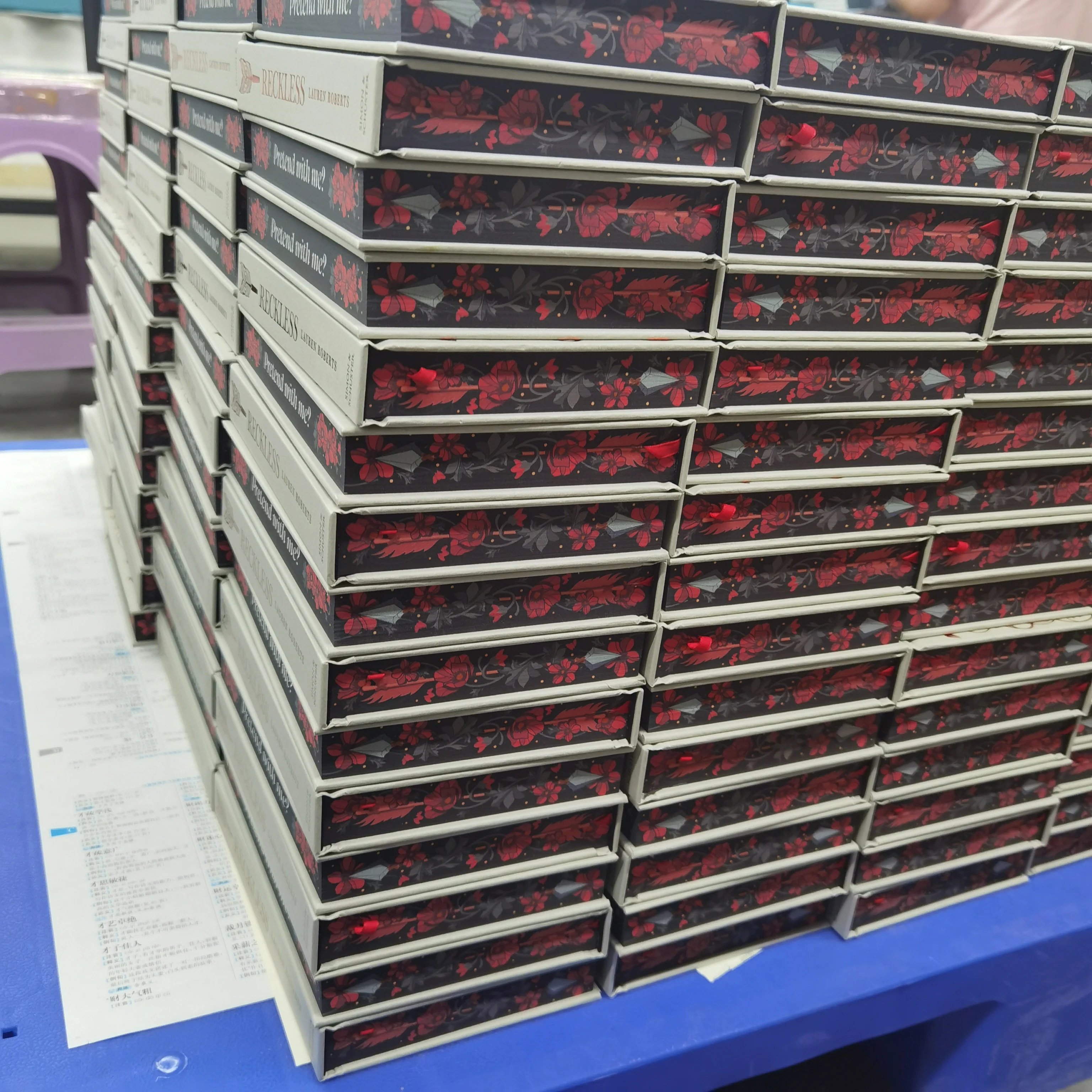 2025 New Technology Custom Quality English Colorful Edges Book Printing