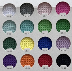 Wholesale recycled custom Digital Printing microfiber waffle  40x40 tea towel Kitchen Towels for gift