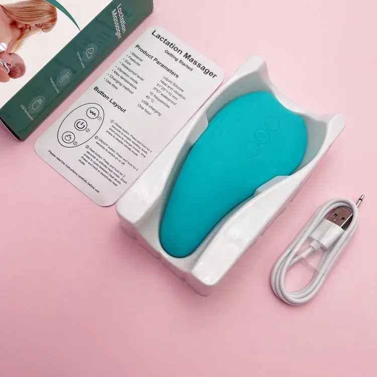 Multi Function Warming Lactation Massager Liquid Breast Lactation Massage Roller  For Breastfeeding Lactation Massager