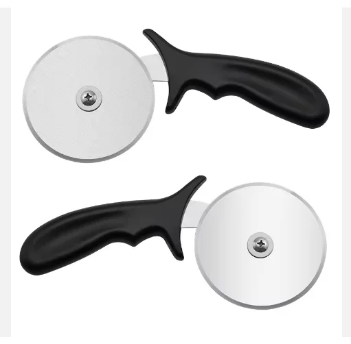 Hot Selling Stainless Steel Pizza Wheel Cutter with PP Handle Manual Cheese Slicer Pizza Tools