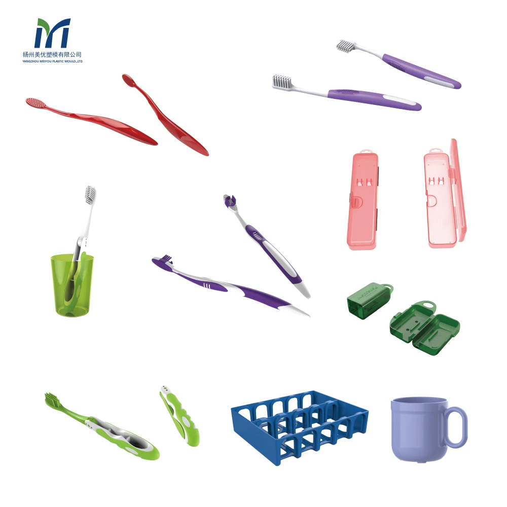 Hot Selling Design OEM Plastic Injection Toothbrush Mould for Nano Bristle Toothbrushes / Toothbrush Mold
