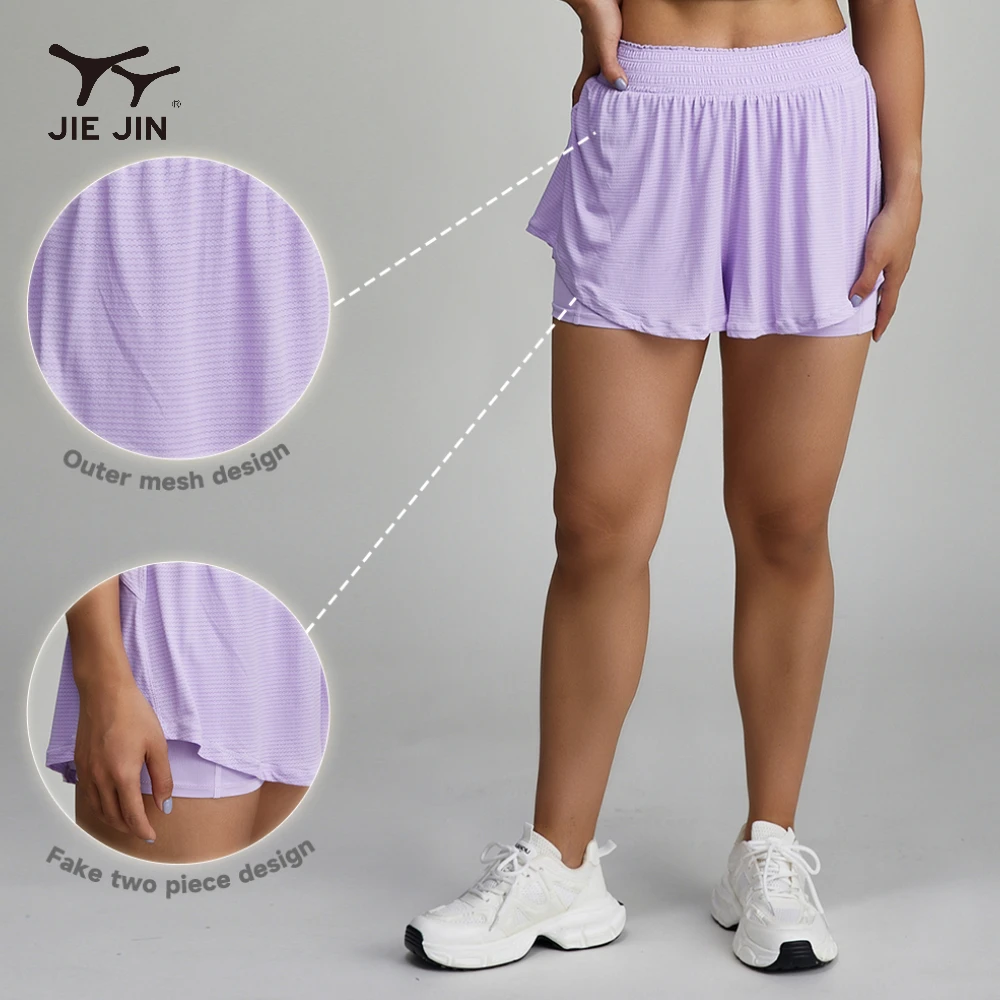 JIEJIN High Quality Ladies Golf Tennis Wear High Waist Sports Mini Pleated Tennis Skirt