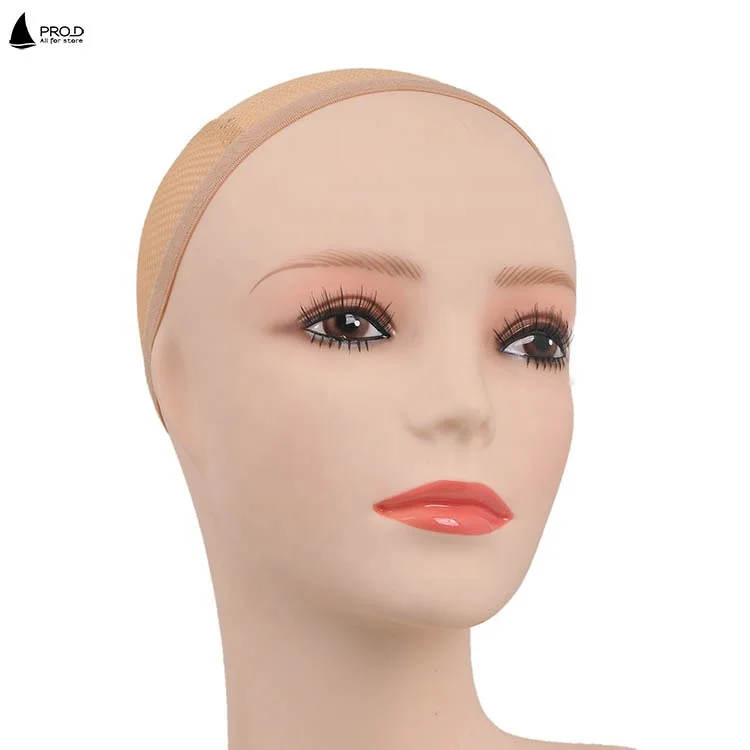 Window Display New Style Single Shoulder White Mannequin Head For Wig Display