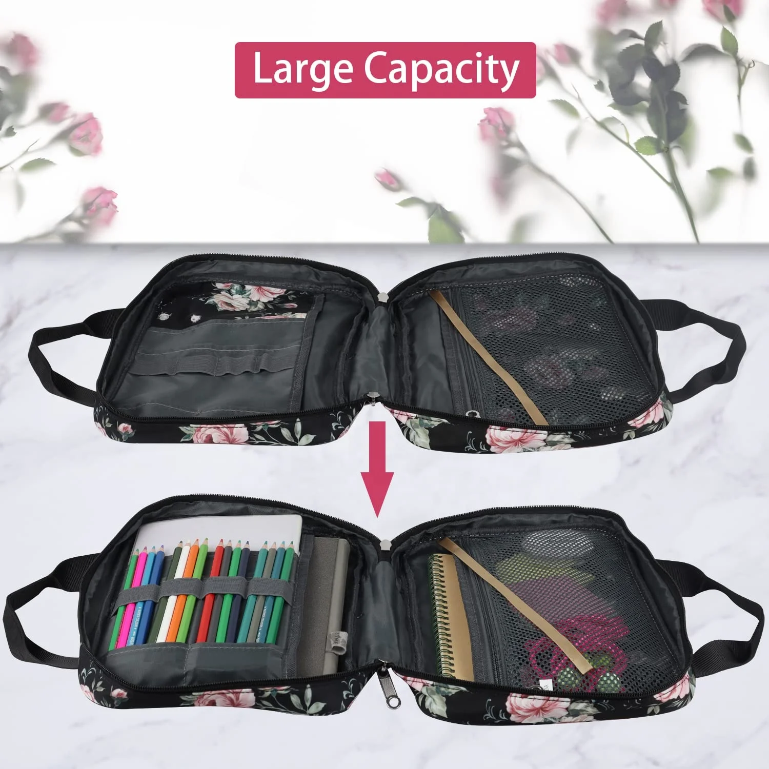 OEM ODM Multifunctional Large Bible Cover Easy Carrying Book Case Church Bag with handle for Christian gift