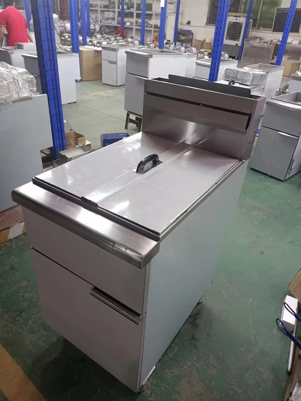 Free Standing French Fries Deep Fryer Frymaster Potato Gas Deep Fryer Open French Fryer