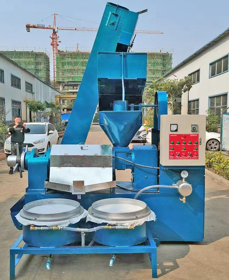 wholesale multi seed oil expeller integrated machine with filter plant best cold pressed coconut peanut oil extraction machine