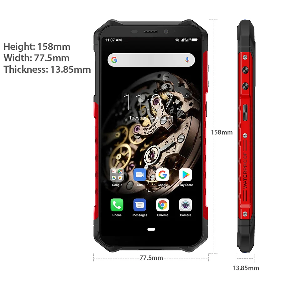  Смартфон Ulefone Armor X5 на Android 9 0 восемь ядер экран 5 дюйма 3 ГБ +