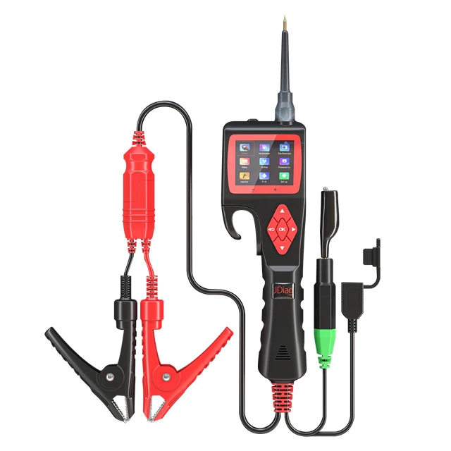 Probe Powerful Diagnose Vehicle Electrical System P200 JDiag Smart Circuit Tester Oscilloscope function Injector test (1600232796825)