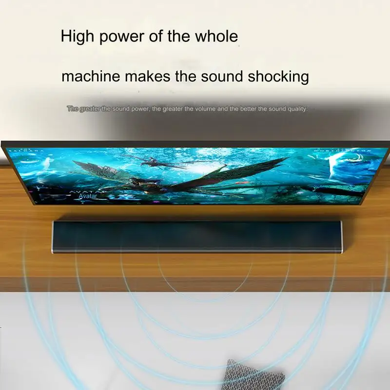 Home Theater System Wireless bluetooth bass box speakers Sound bars for TV Speaker Soundbar for movie/music/news 3D Surrounding