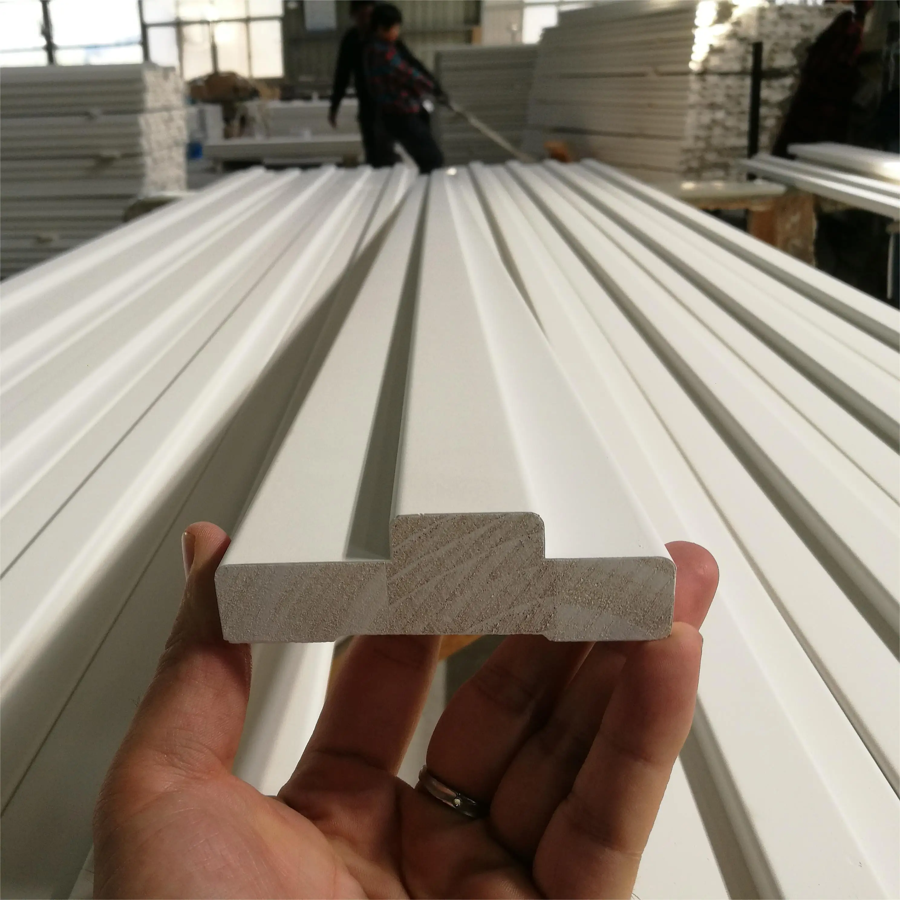 Primed Radiata Pine Double Rabbet Interior Door Frame Jamb