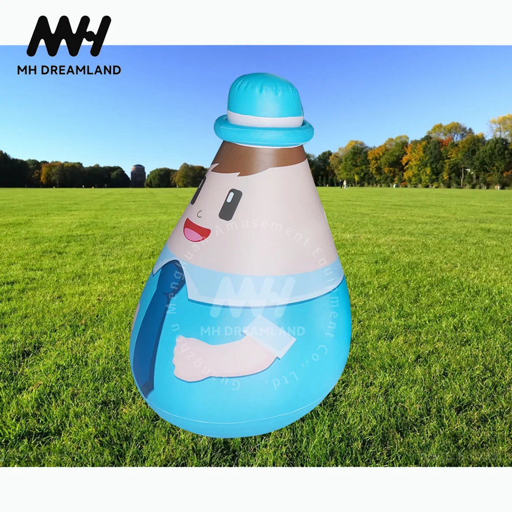 Decoration Toy PVC Tilting Doll Inflatable Carnival Roly-Poly Display Waterproof Shows for Advertising Tumbler