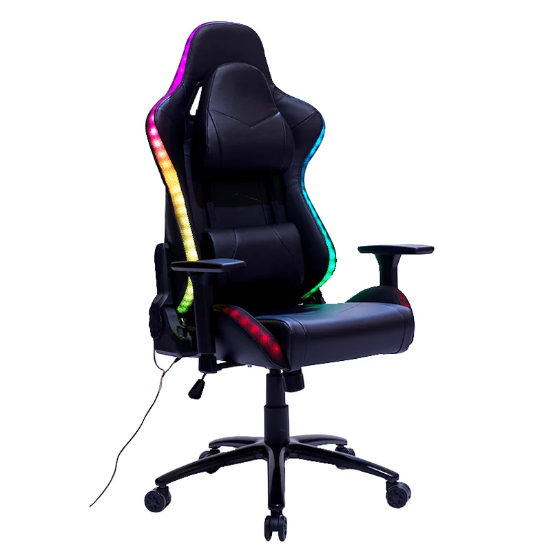  2021 г. лучшее качество новый светодиодный светильник RGB игровой стул с подсветкой и