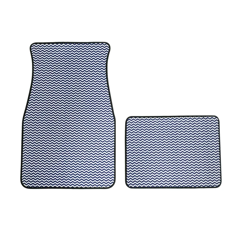 2024 Factory custom auto parts Neoprene car foot mat 2 pieces with all-weather comfort car foot mat