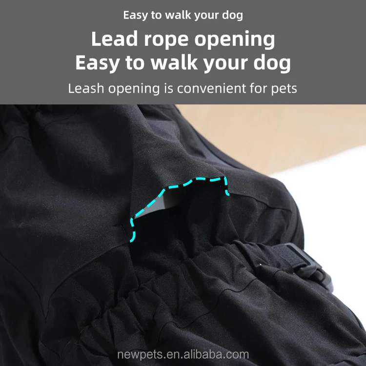 New Design Hot Selling  Warm Luxury Fashion Winter Dog Clothes Pet Clothes Dog Rain Jacket Pet Clothes Pet Raincoat