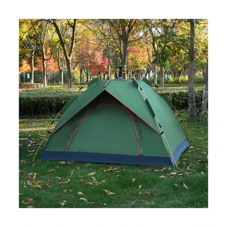 Hot selling outdoor portable waterproof automatic camping single layer single swag tent