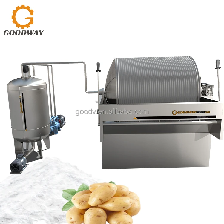 20TPD Capacity Potato Starch Processing  Machine Potato Starch Making Processing Line