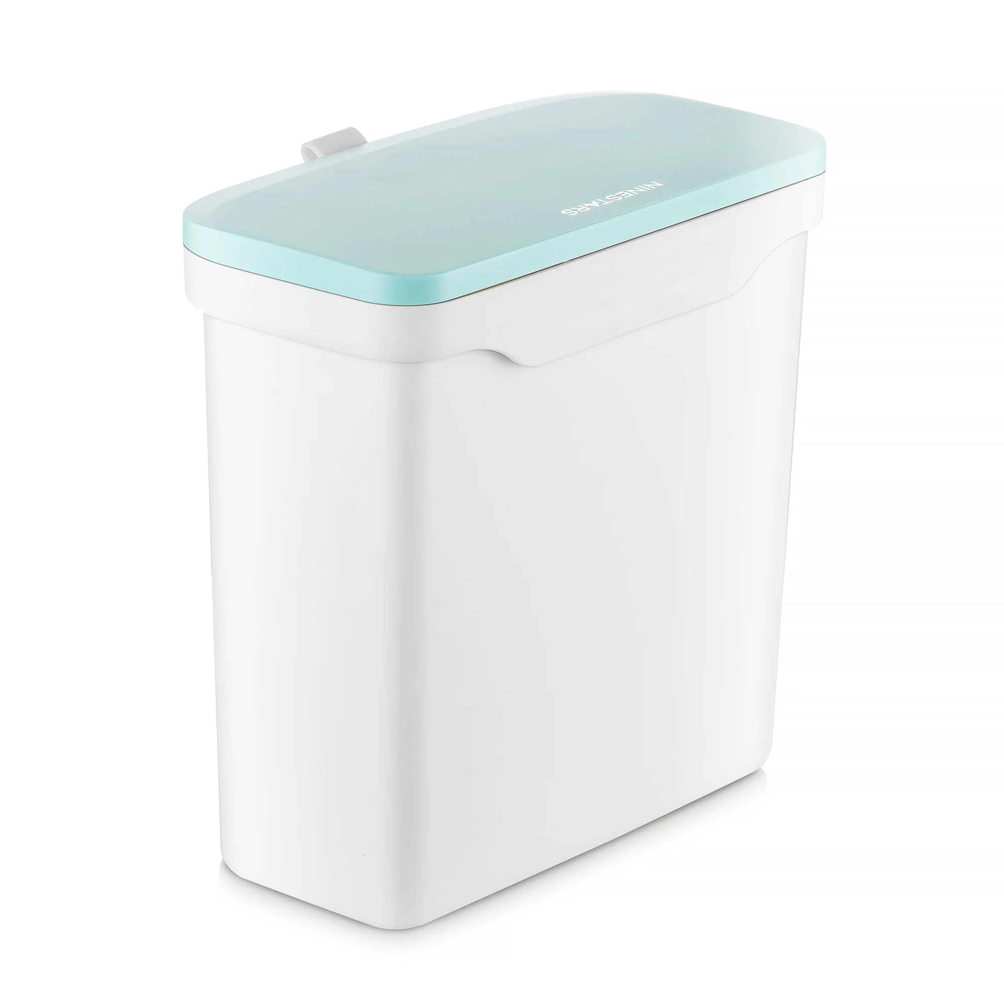 wall mounted Kitchen Cabinet Garbage Trash cans car waste bin mini trash bin hand pressing portable trash can