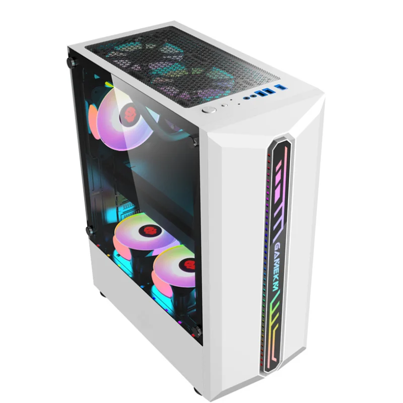 Hot selling product computer case mini itx with power supply aluminium atx cabinet pc gaming cases with Bottom Price