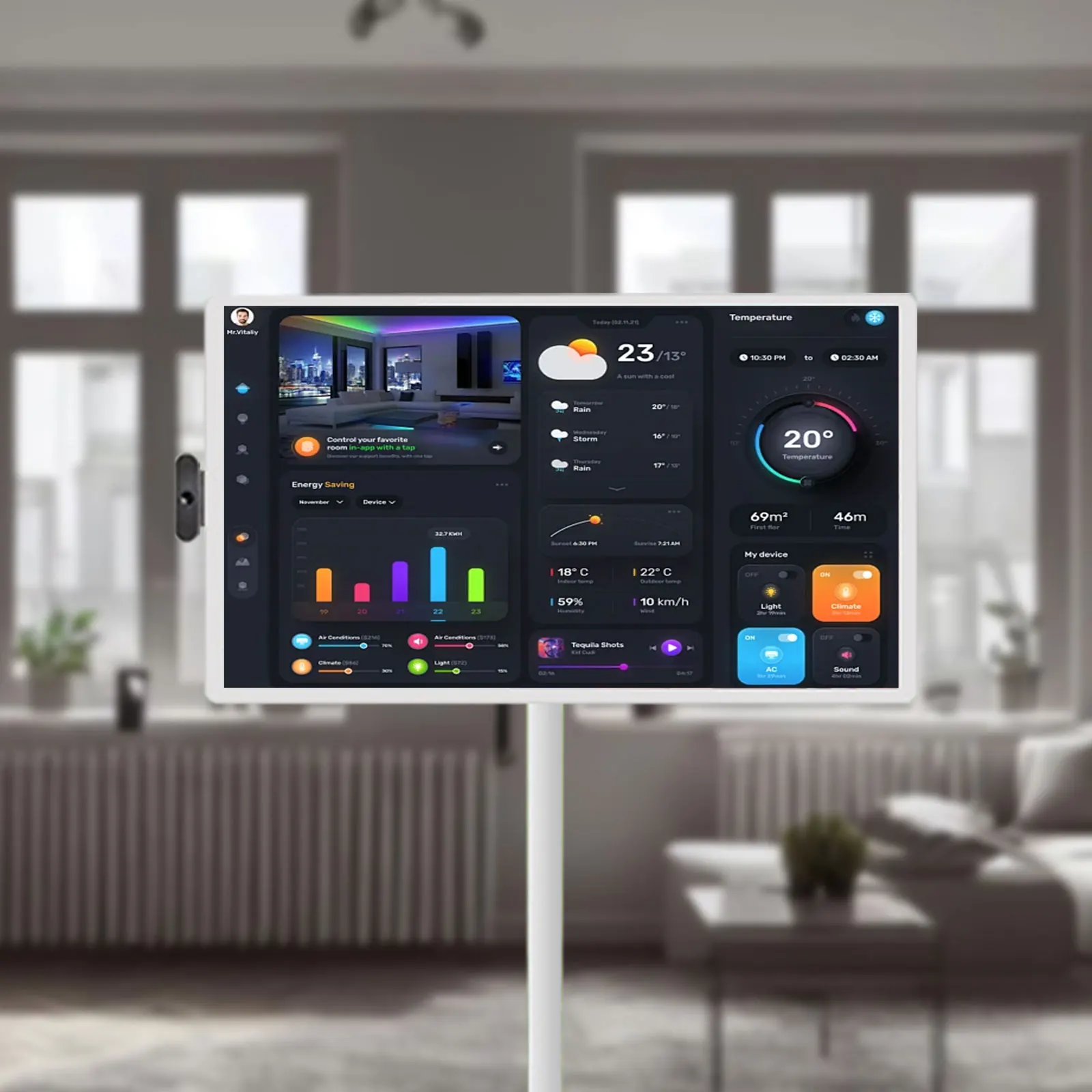 Professional 21.5 Inch stanbyme Remote Incell Touch Smart Live Streaming Equipment Machine Smart Display