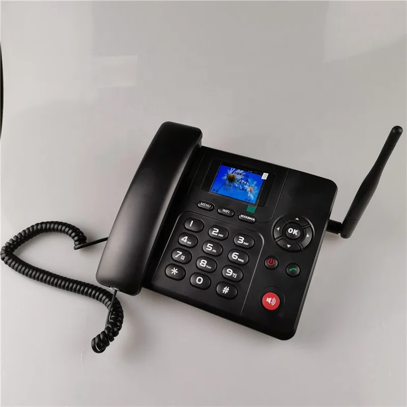 4G LTE sim card wireless desktop phone
