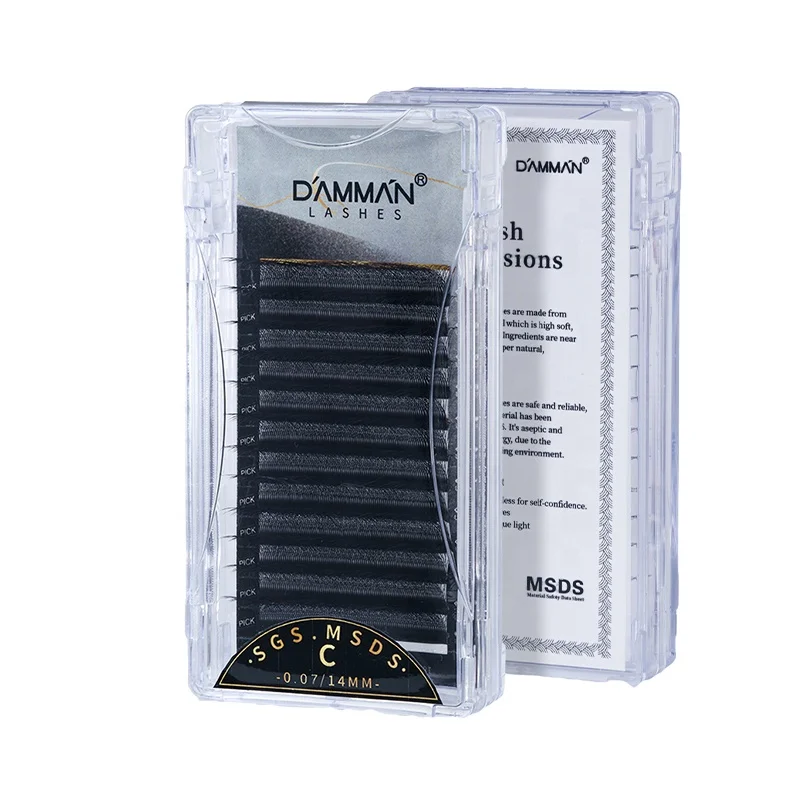 Dammansen 5D Lash Top Factory 5 Fans Eyelash Extensions Korea PBT Eyelash Extensions