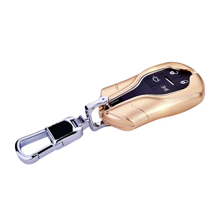 Оптовая продажа, Модный высококачественный металлический чехол для автомобильного ключа с брелоком