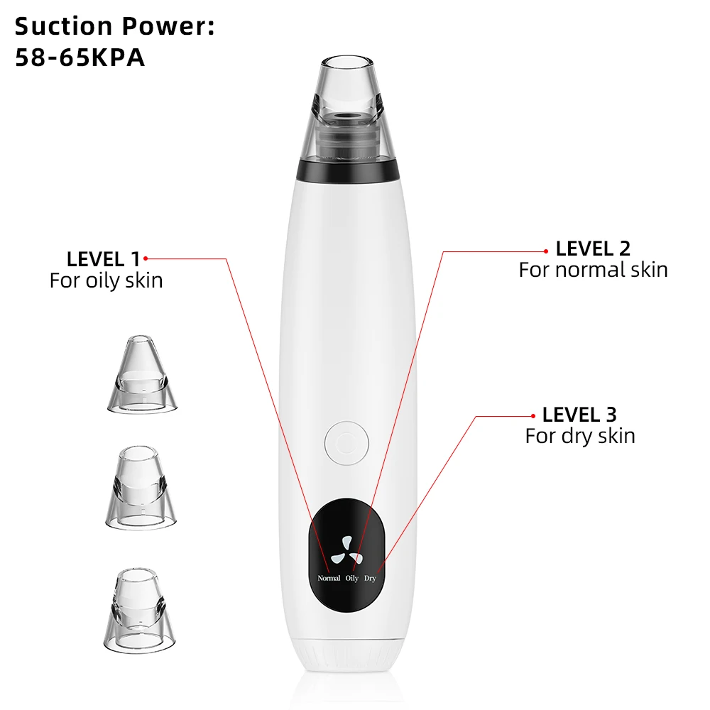 blackhead remover vacuum suction facial pore pore cleaner black head white heads remover