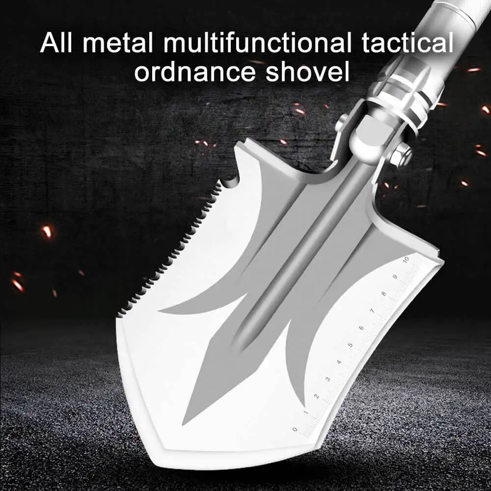 Camping Trowel Tactical Mini Survival Folding Heavy Duty Carbon Steel Tool Custom Military Hand Held Shovel