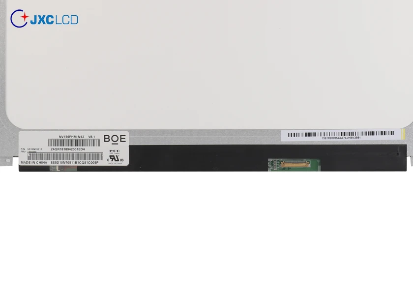 New and original 15.6 inch 1920*1080 slim 30 pin notebook replacement screen with NT156FHM-N41