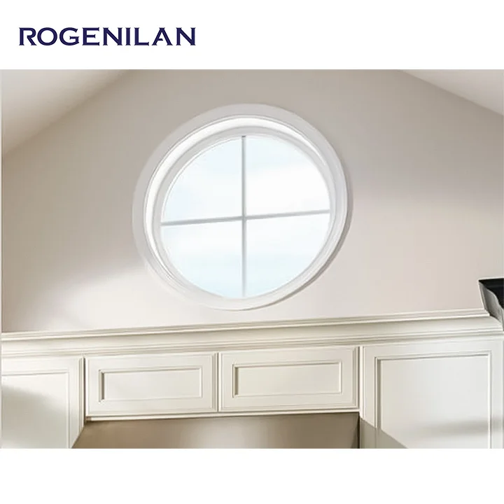 Custom aluminum Round/Rectangular/Triangular/Coastline/arch  Specialty Shape windows