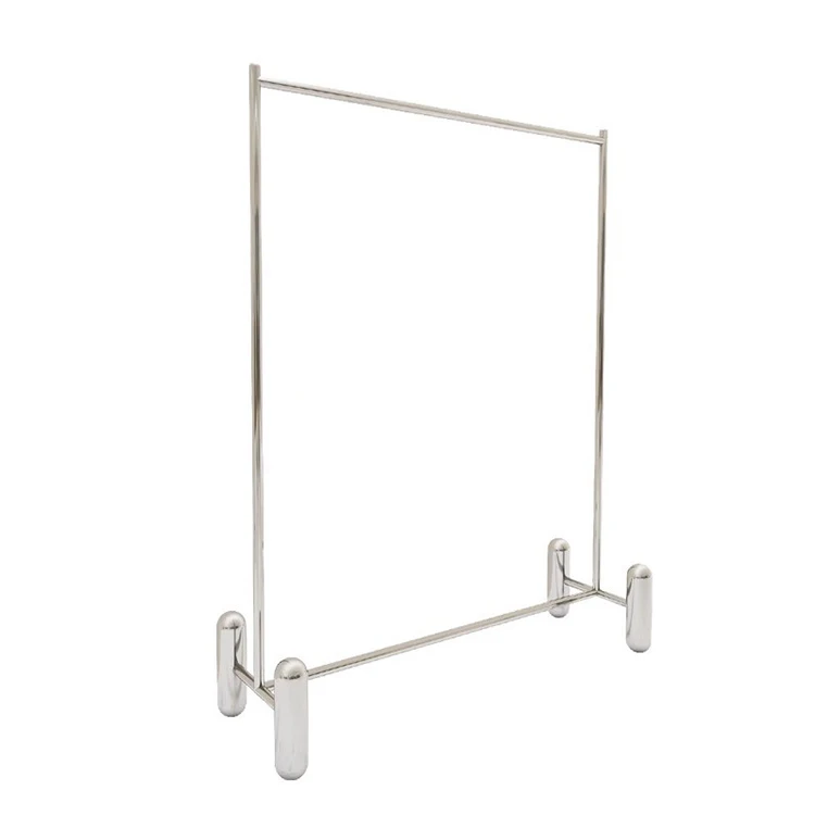 Wholesale Clothing Store Boutique Wedding Dress Display Stand Wall mounted display rack Indoor Floor Clothing Display Rack