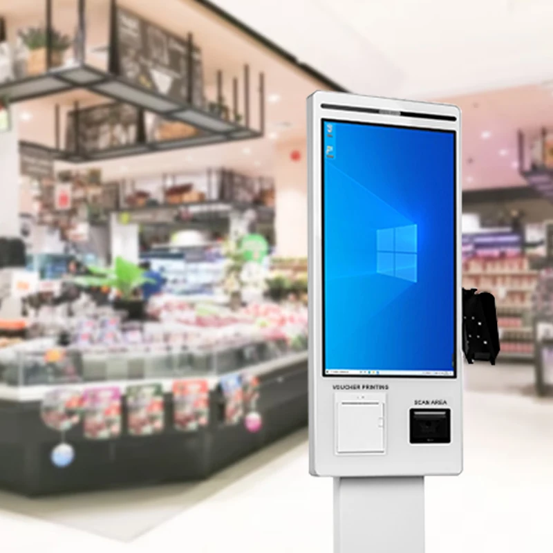 Support for Windows/Android operating system 21.5-inch terminal integrated self-service payment kiosk