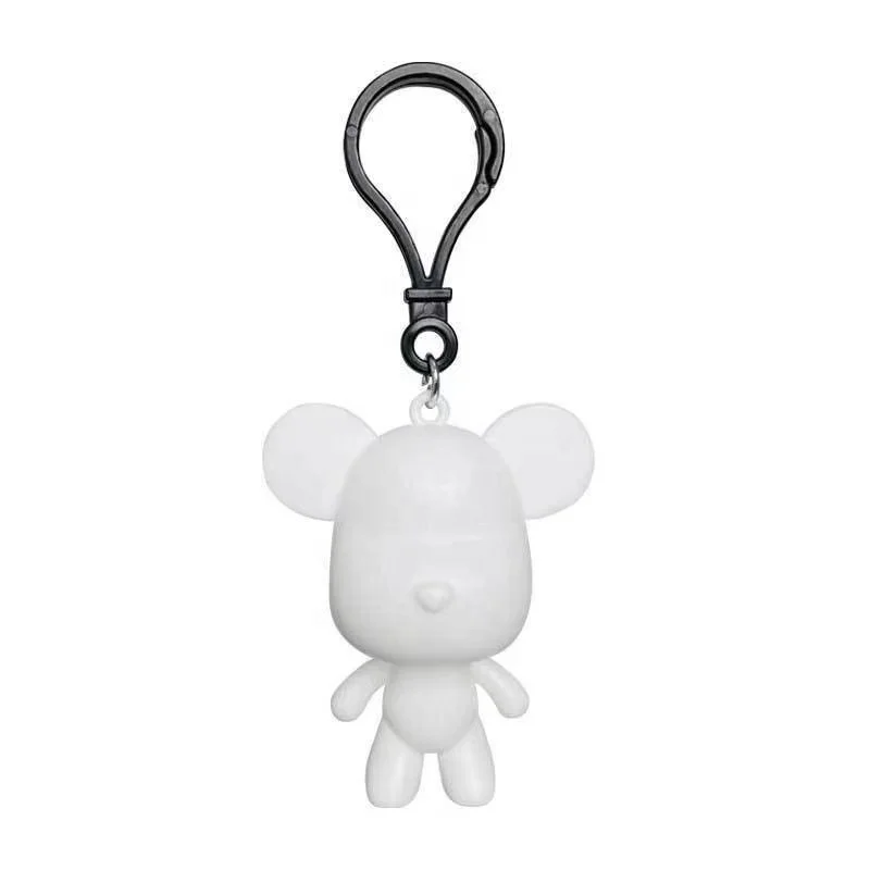 1M zige worldwide Violent Bear Figure DIY White Bear Figure Doll Home Decoration Action Model Toy gift Violent gloomy Fluid Bear