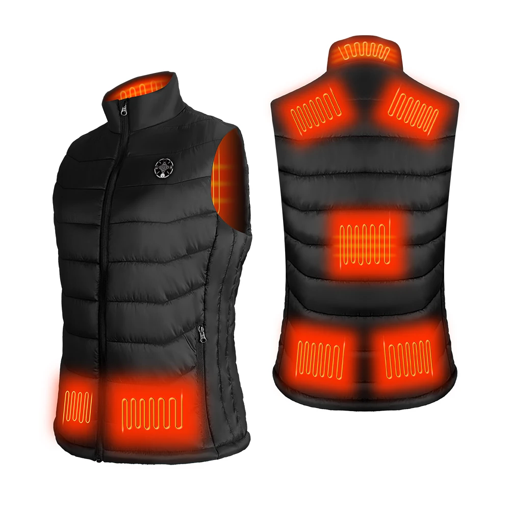 Женский зимний жилет с подогревом